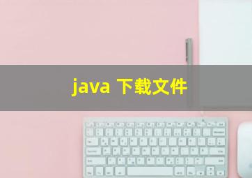 java 下载文件